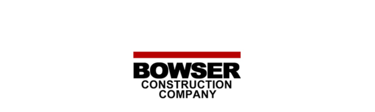 BOWSER construction company logo