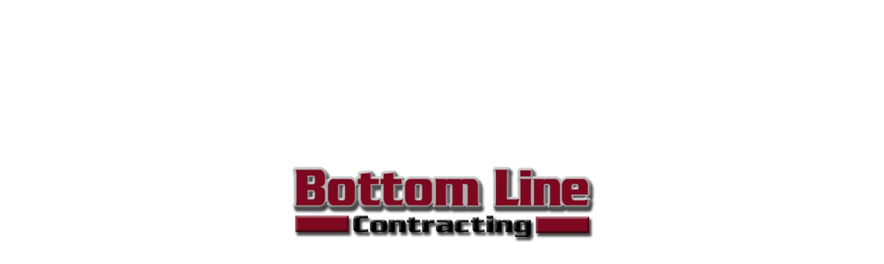 Bottom line contracting logo