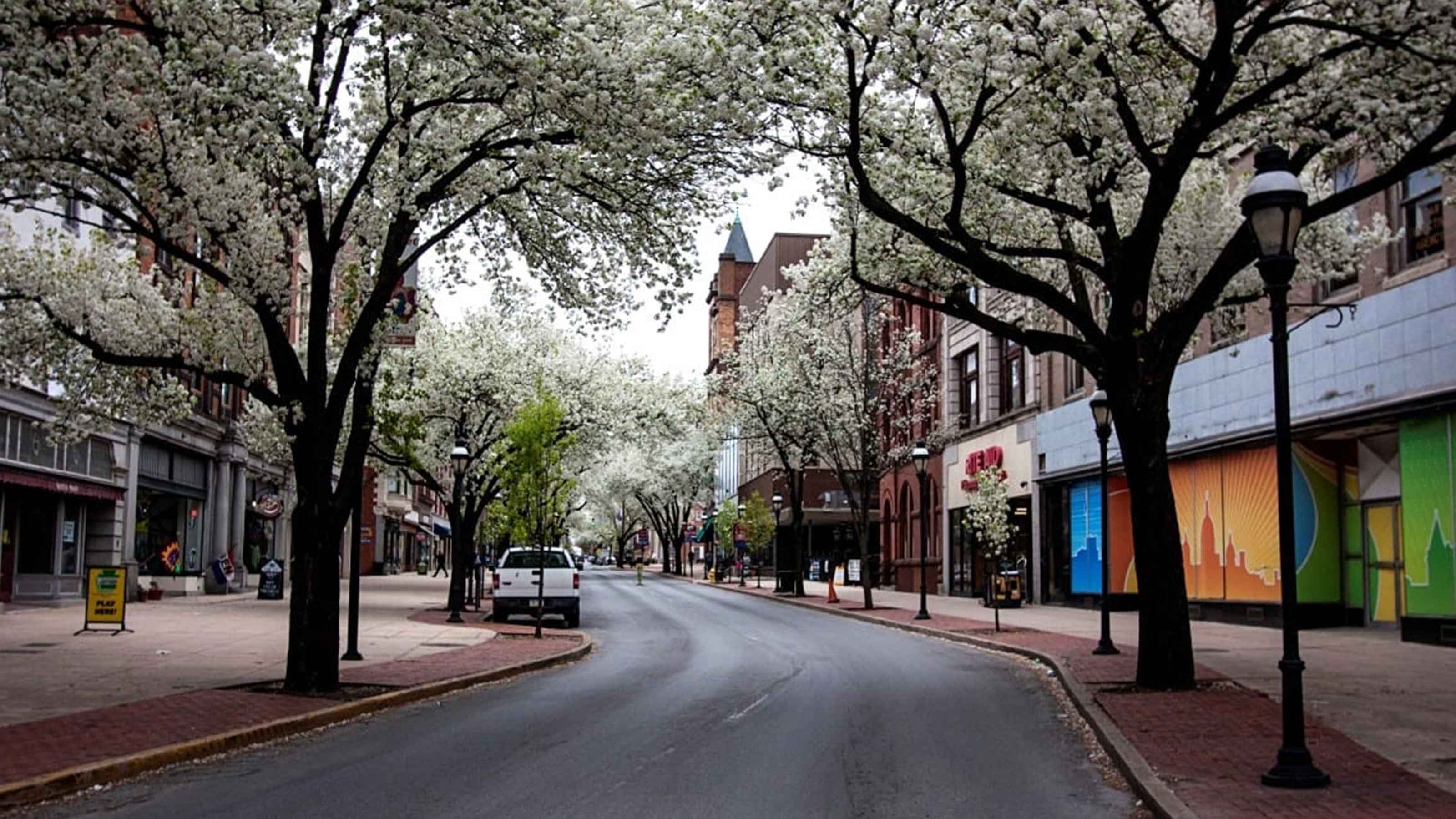   street view from west-york